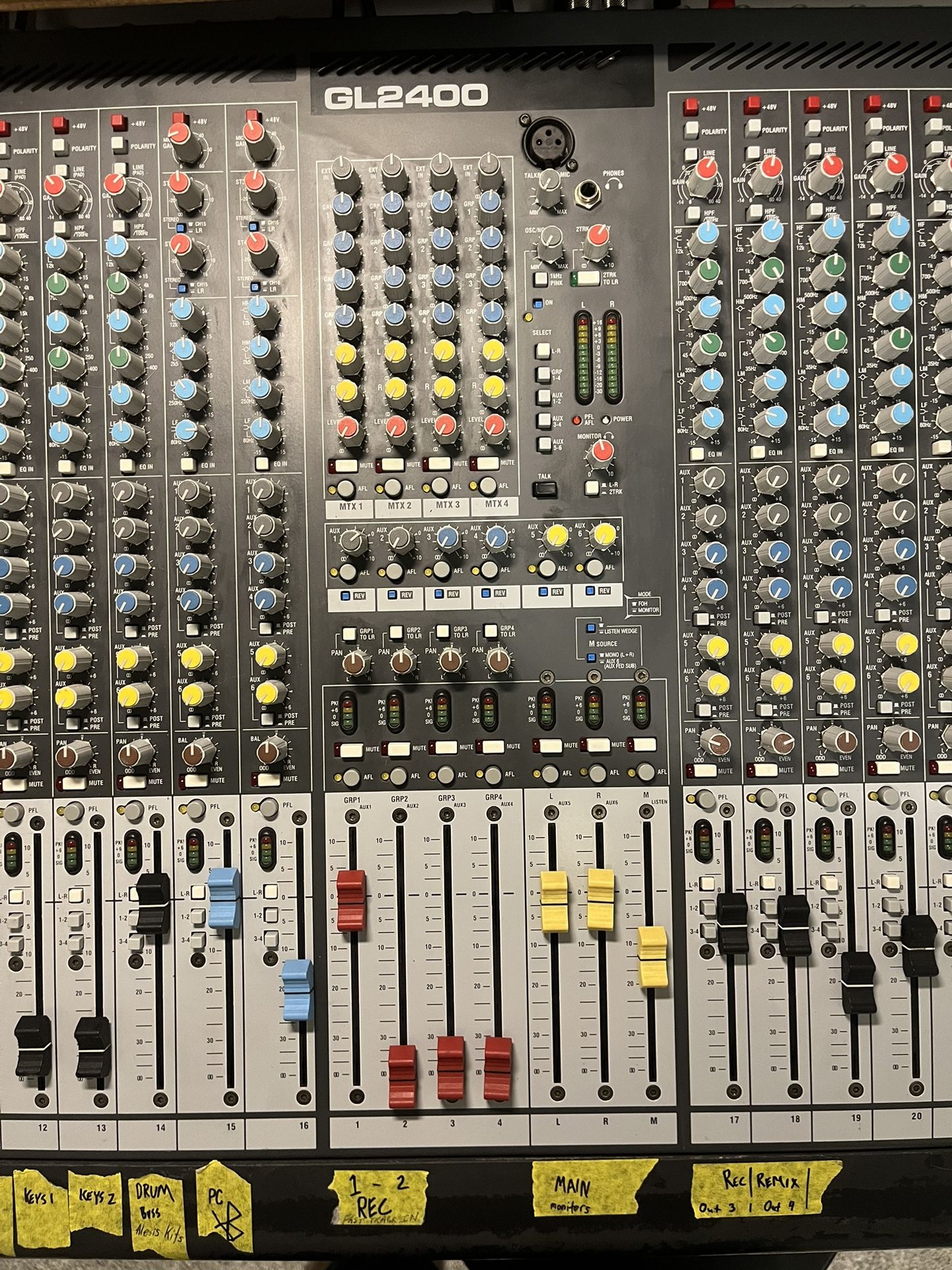 Allen & Heath GL2400 32 Channel Analog Mixer for Sale in Corona, CA