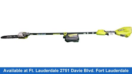Ryobi Ry40ph01 Green Pole Saw