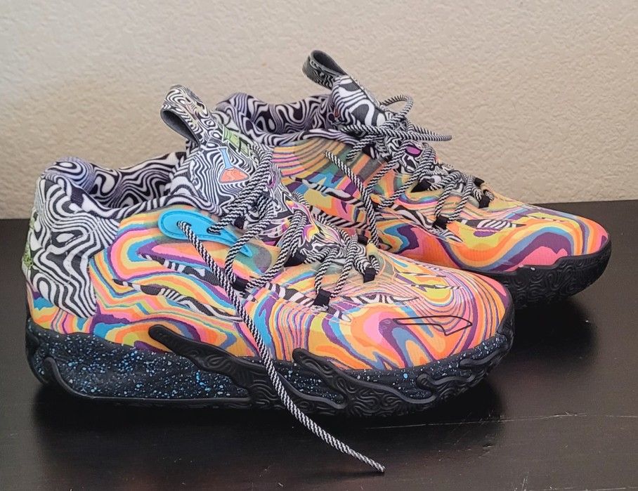 PUMA Men's Mb.03 X Dexter's Lab Basketball Shoes