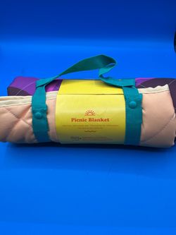 Sun Squad picnic blanket 54 x 72”