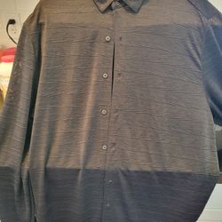 Two Armani MACY'S  Long Sleeve Shirts Xl New Without Tags