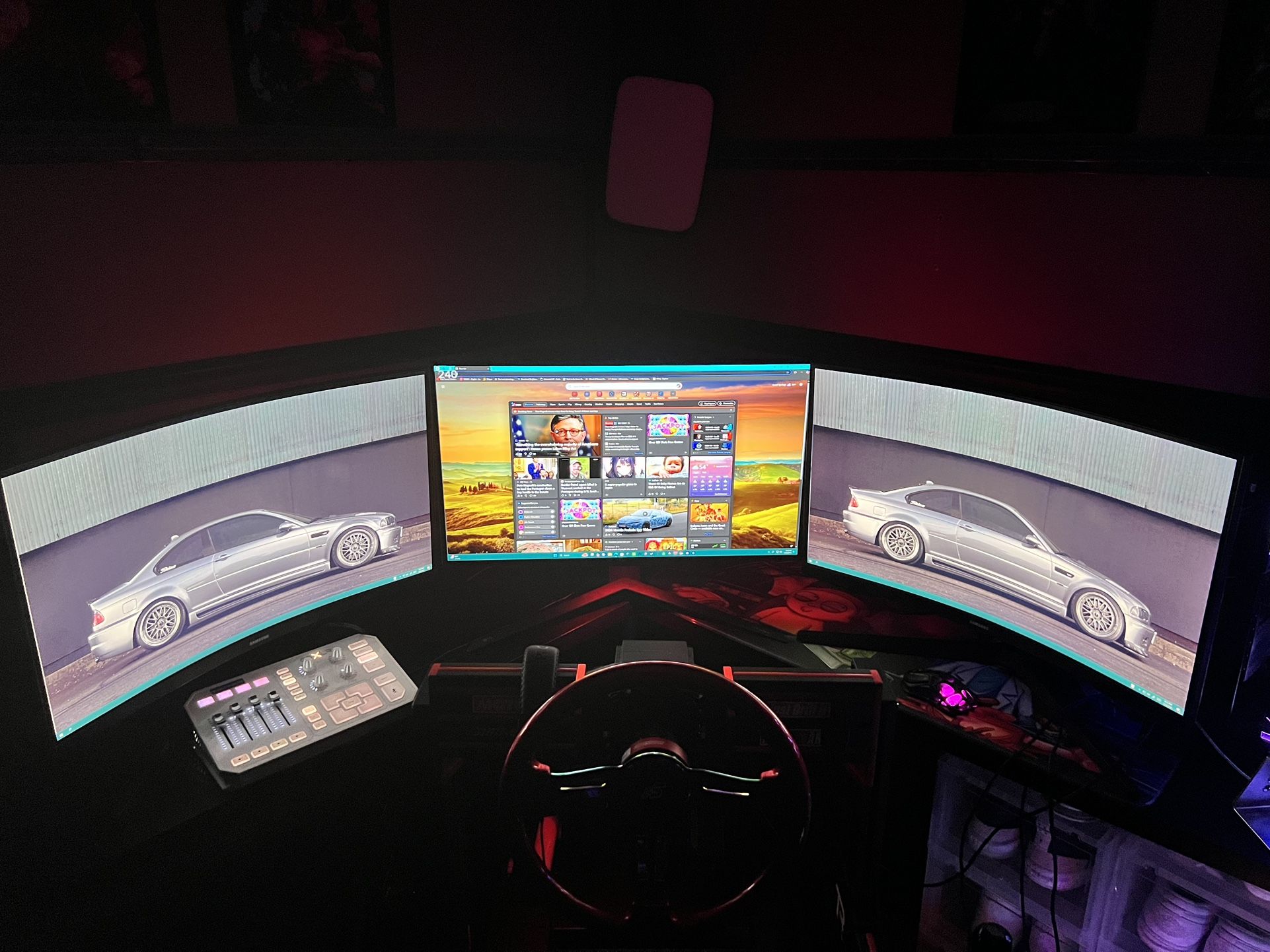 2 Curved 27” Samsung Gaming Monitors 165hz 