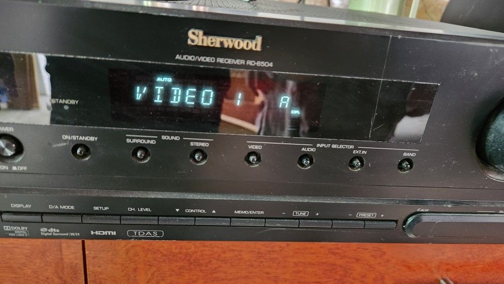 Sherwood AUDIO/VIDEO RECEIVER RD-6504