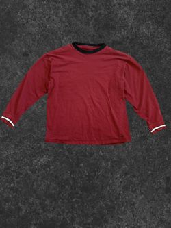 VINTAGE RED LONG SLEEVE 🎈🎈 L/XL
