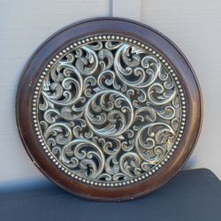 Wall Art Home Decor 17” Diameter Round
