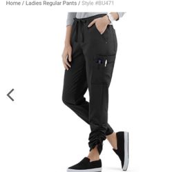 Easy STRETCH by Butter-Soft™ Halle Ruched Leg Jogger Scrub Pants