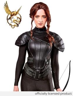 Rubies Hunger Games Katniss Everdeen Costume Womens Small Mockingjay Halloween