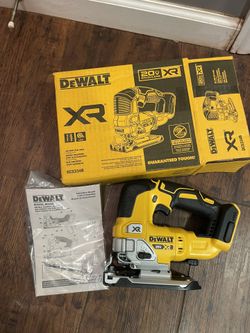 New DeWalt XR Jigsaw 