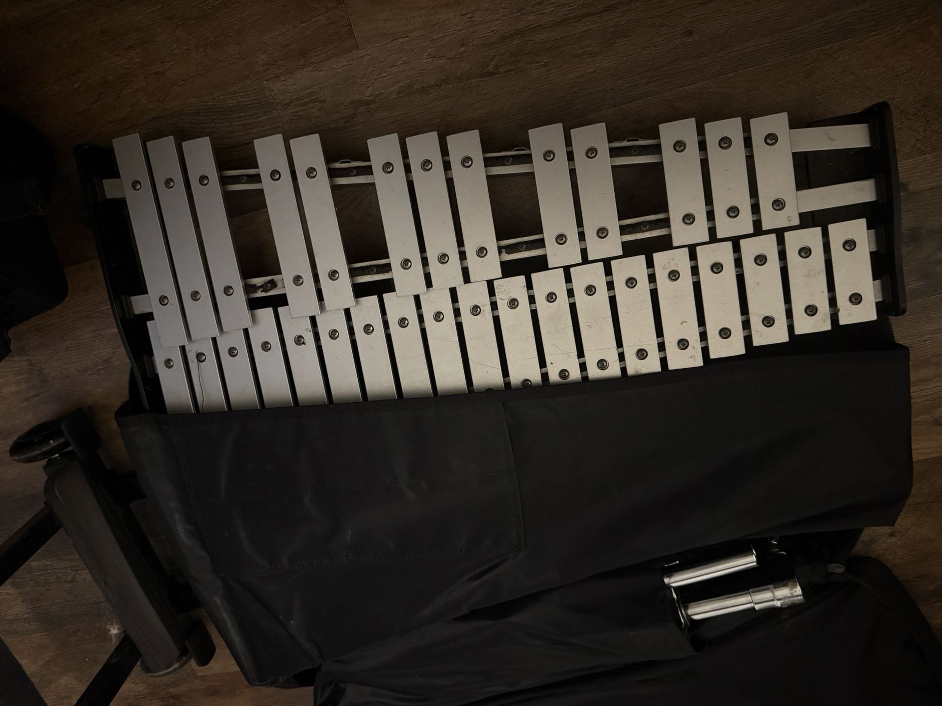 Yamaha Snare + Bell Kit Percussion Set w/ Rolling Case