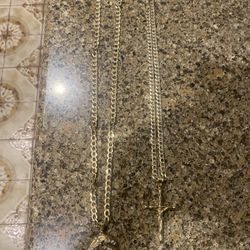 10 Karat Chains & Bracelet 