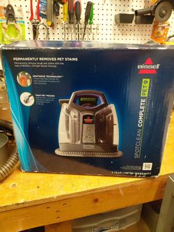 Small Bissell carpet cleaner