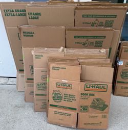 Used Uhaul Boxes