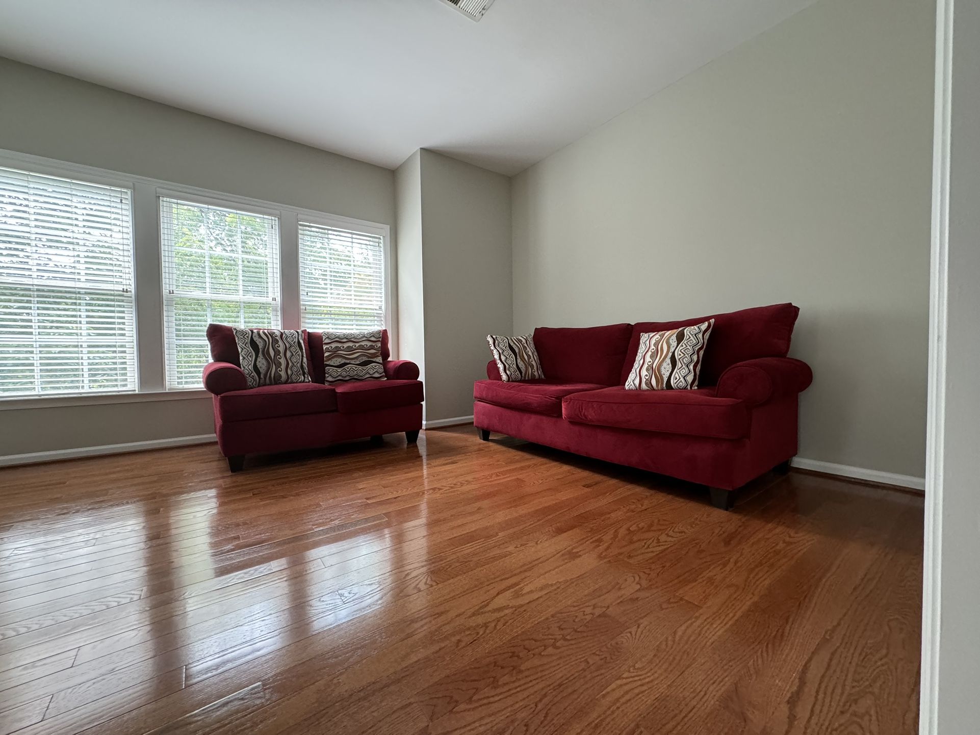 Red Couch Set