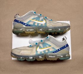 Nike Air Vapormax 2019 SE Wolf Grey Blue men’s size 14 running shoes Rare!