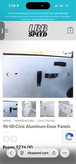 96-00 Honda Civic parts