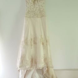 Maggie Sottero Kiri Wedding Dress Gown Beaded Size 12