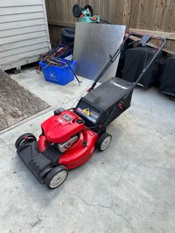 Troybilt Key Electric Start Self Propelled Mower READ DESCRIPTION