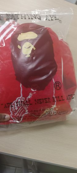 BapeXCoca-Cola Edition Letterman Jacket