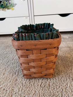 Longaberger small spoon basket