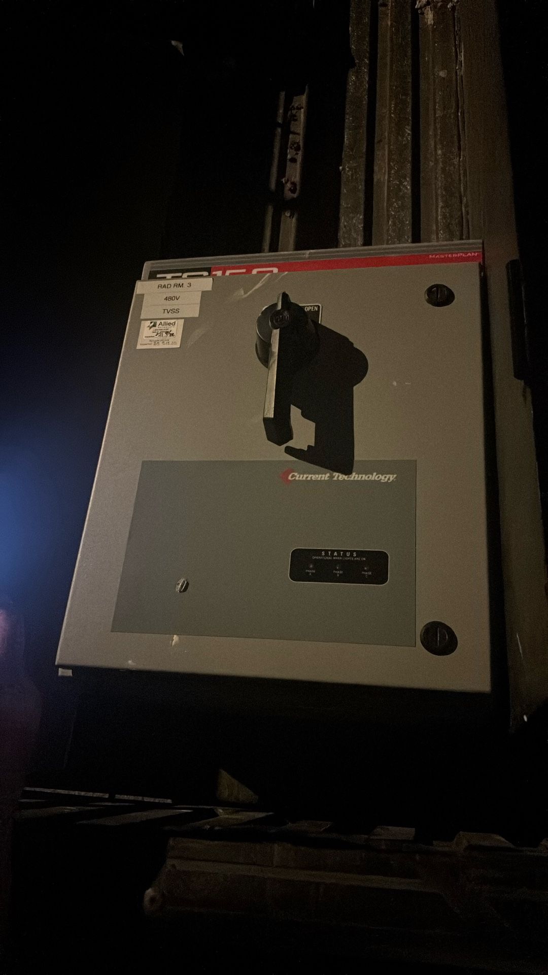 CURRENT TECHNOLOGY TRANSGUARD 120/240 2G-DM SURGE SUPPRESSOR TG150(EI2)