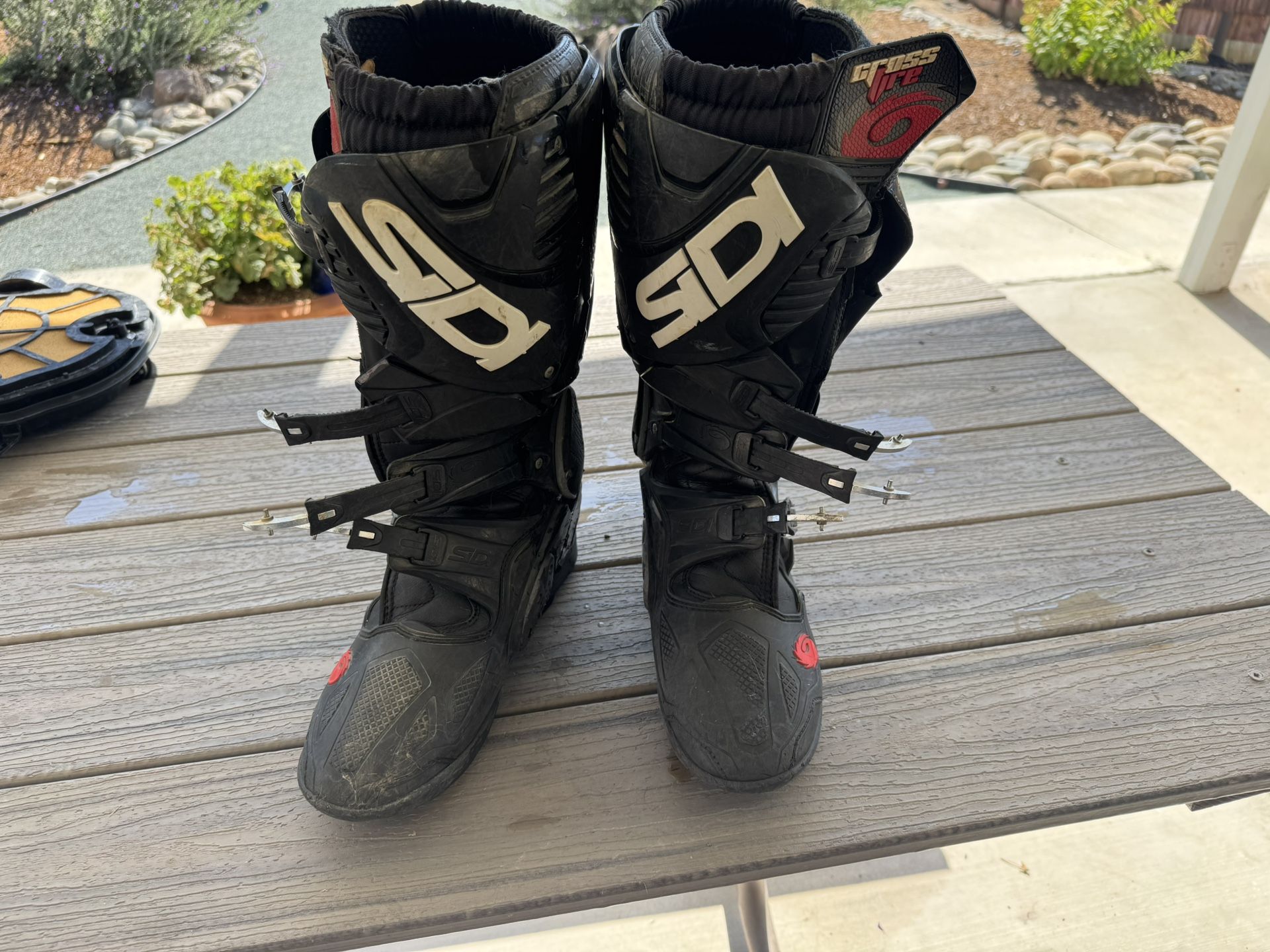 Sidi crossfire 3 srs dirt bike boots Size 12