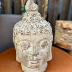 Buddha Head Concrete Statue 