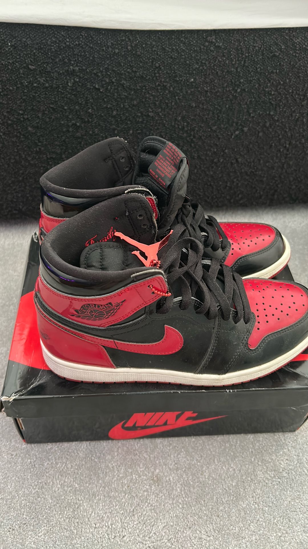 Jordan 1 Retro High Og Patent Bred