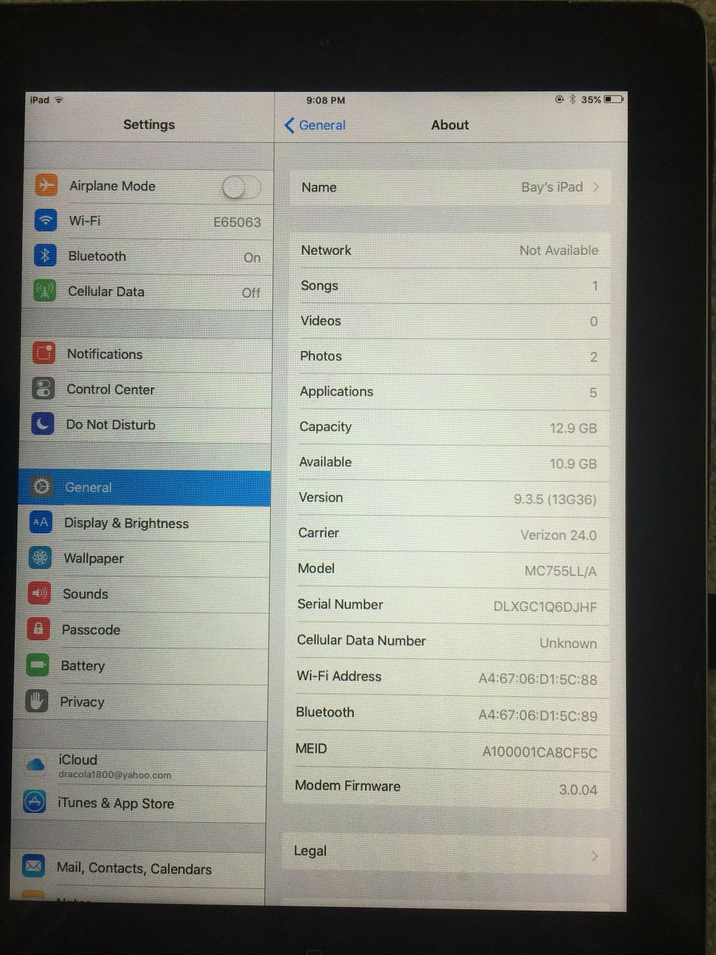 iPad 3 WiFi and Verizon cellular 16g