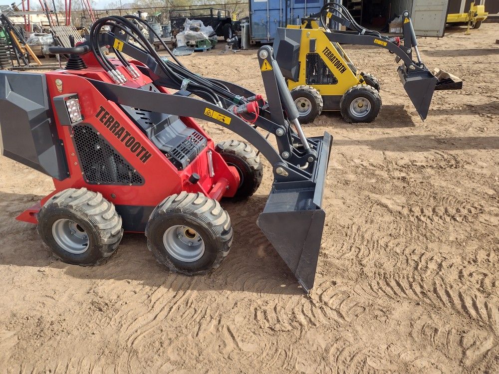 2023 TERRATOOTH Stand Behind Mini Skid Steers 