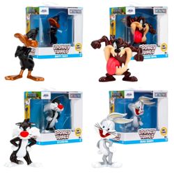 Looney Tunes Metalfigs Die-cast 4 Pc Complete Set - Ltd Ed. Collectible