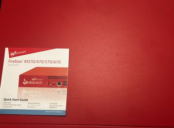 Watchguard M470 Firebox