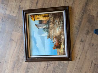 Two Mediterranean landscape paintings