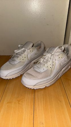 Nike Air Max 90 White Sneakers Size 12