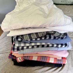 13 Boys Dress Shirts - Jcrew/Crewcuts Size 14