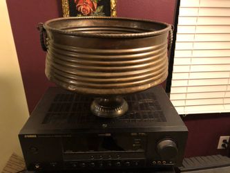 Large Copperplate Vintage Planter