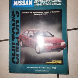 Chilton's Nisan Sentra/Pulsar/NX 1982-96 Repair Manual
