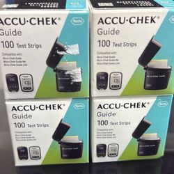 4 Boxes Of Diabetic Test Strips 400 Count