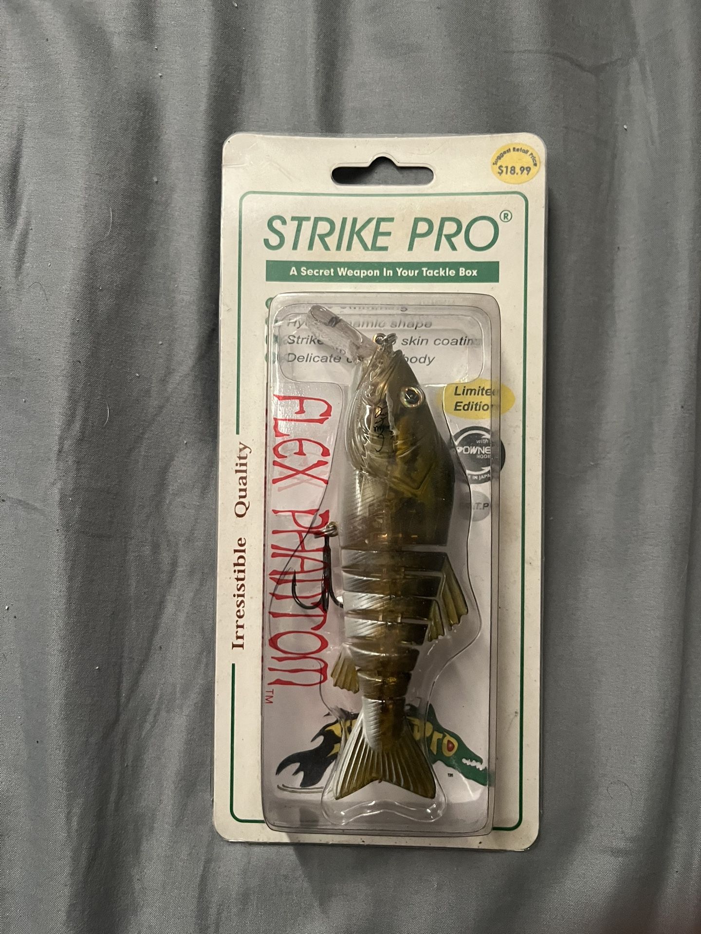 Strike Pro swim bait 4 3/4" 1-1/4 oz New in Package