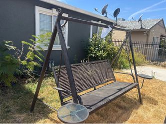 Backyard or front yard 3 sitting swing
