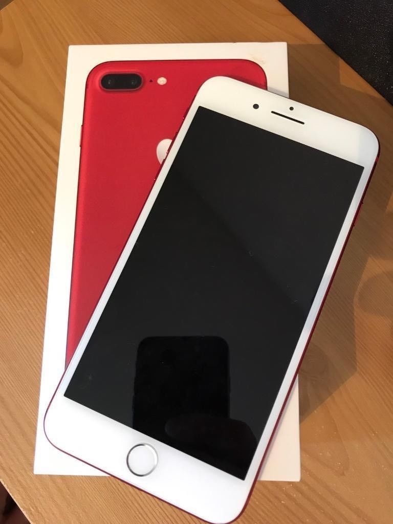 Unlocked iPhone 7 Plus Red 128gb