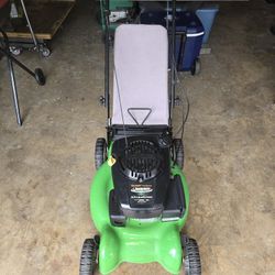 Lawn mowers.