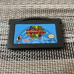 Mario Pinball Land For The Gameboy Advance