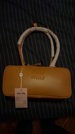 Leather Top Handle Mini Bag Brown – Brand New w/ Tags