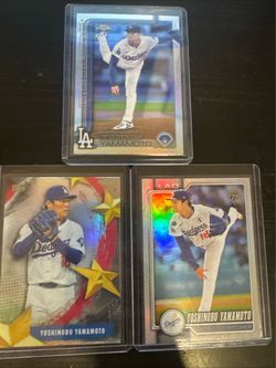 Yoshinobu Yamamoto Yoshi LA Dodgers Topps
