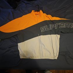 Supreme Curve Jacket 'Grey'  Size: L