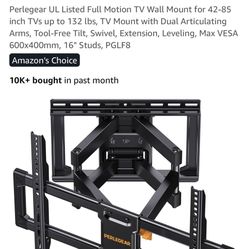 TV Wall mount 42-85 Inch TVs (new Unopened)