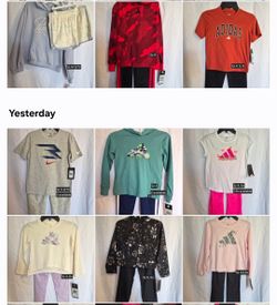 *Best Offer* Nwt Nike Adidas and Champion 2 piece outfits for boys and girls