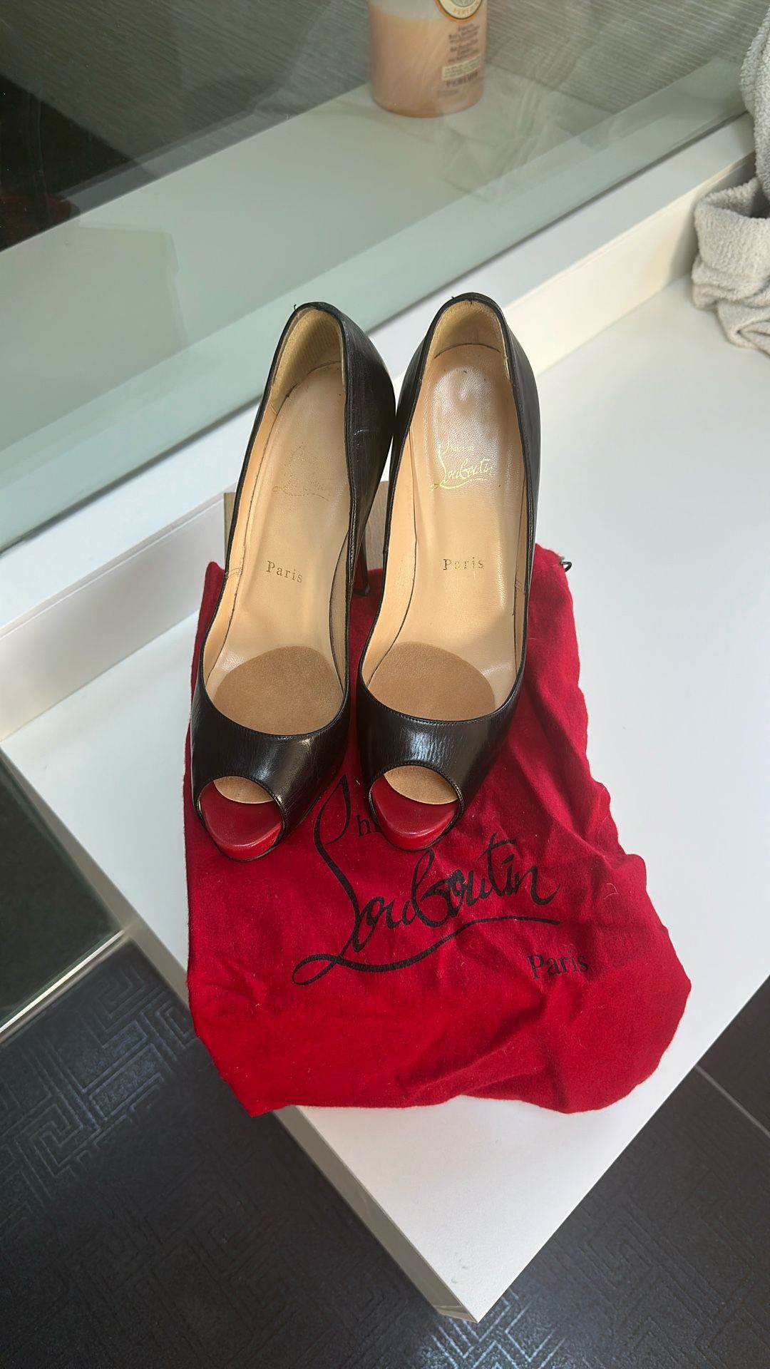 Christian Louboutin Peep toe Shoe