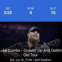 Luke Combs 6/15 @SoFi Stadium
