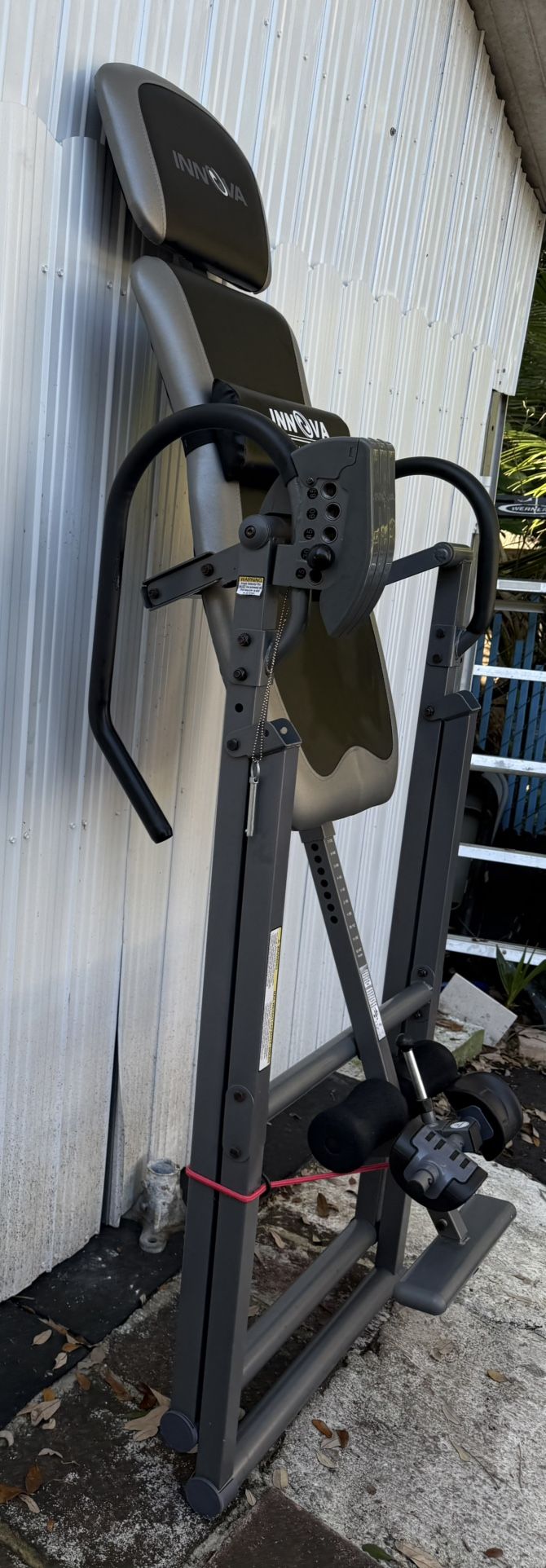 Inversion Table with Lumbar Support